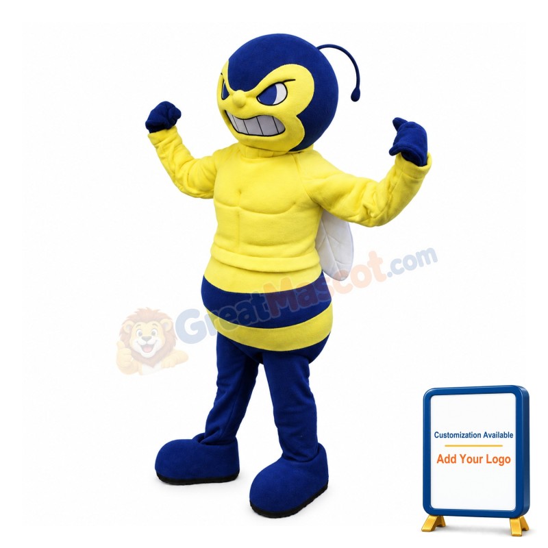 Yellow Boy Bee Mascot Costume