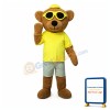 Cool Hip Hop Bear Mascot Costume