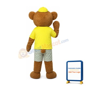 Cool Hip Hop Bear Mascot Costume