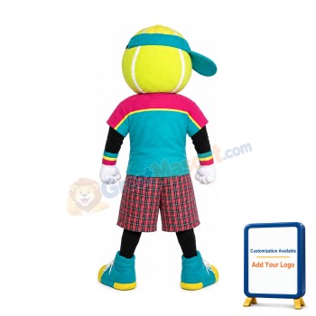 Sport Tennis Ball Mascot Costume