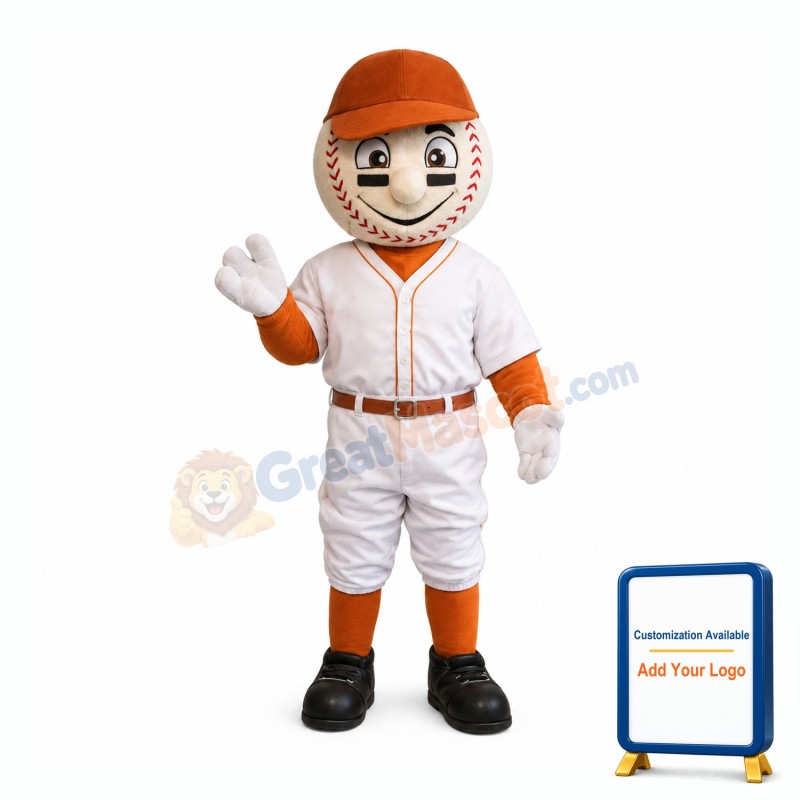 Sport Baseball Mascot Costume Free Shipping