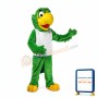 All Green Parrot Mascot Costume