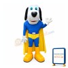 Super Power Dog Mascot Costume