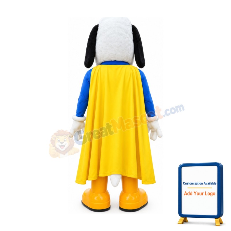 Super Power Dog Mascot Costume