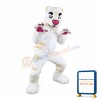 Super Cute White Tiger Mascot Costume