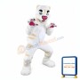 Super Cute White Tiger Mascot Costume