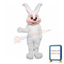 All White Easter Bunny Mascot Costume