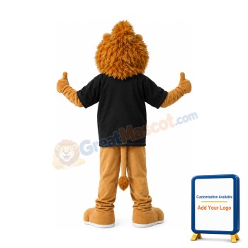 Sporty Lion Mascot Costume
