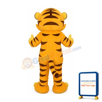 Boy Tiger Mascot Costume