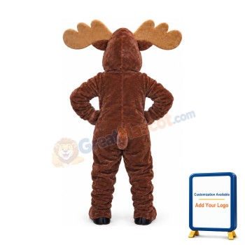 Super Cute Moose Mascot Costume
