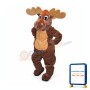 Super Cute Moose Mascot Costume
