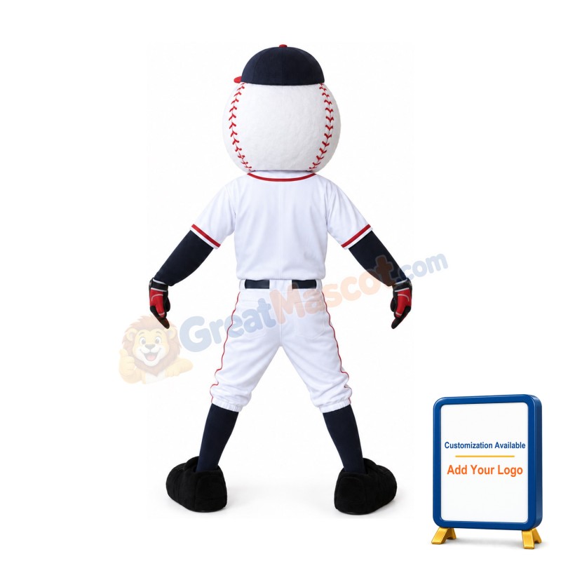 Sport Baseball Man Mascot Costume