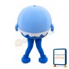 Blue & White Ball Mascot Costume