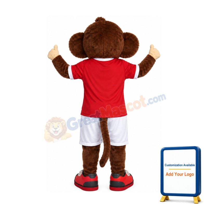 Sport Monkey Mascot Costume