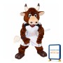 College Sport Bull Mascot Costume