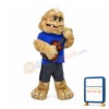Yellow Monster Mascot Costume