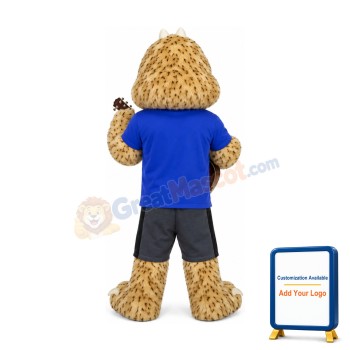 Yellow Monster Mascot Costume