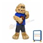 Yellow Monster Mascot Costume