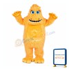 Super Cute Yellow Monster Mascot Costume