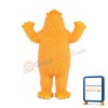 Super Cute Yellow Monster Mascot Costume