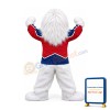 White Yeti Mascot Costume