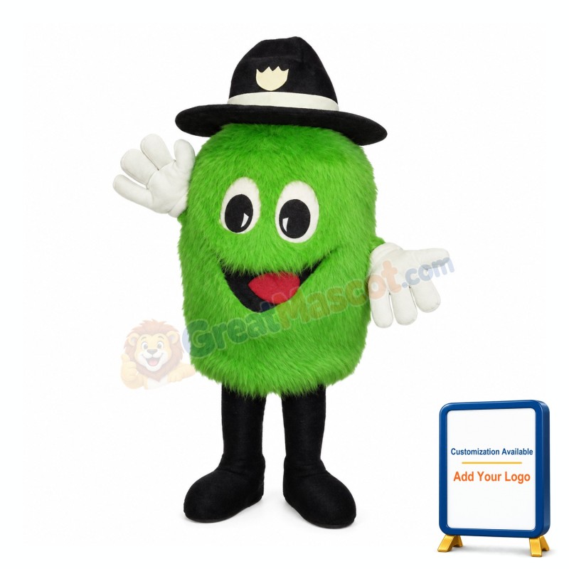 Little Green Monster Mascot Costume