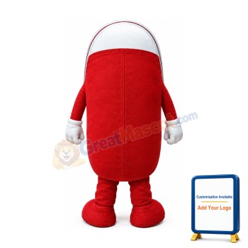 Red Shoes Mascot Costume