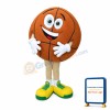 Happy Basketball Mascot Costume