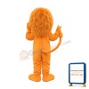 Orange Lion Mascot Costume