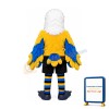 Yellow & Blue Eagle Mascot Costume