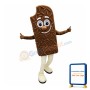 Giant Chocolate Ice Cream Mascot Costume