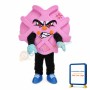 Pink Waffle Mascot Costume