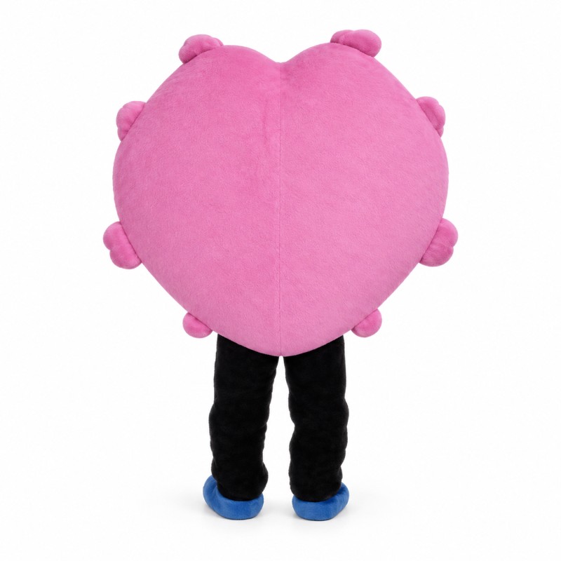 Pink Waffle Mascot Costume