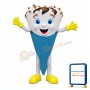 Happy Lightweight Ice Cream Mascot Costume
