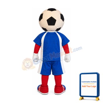 Happy Football Mascot Costume
