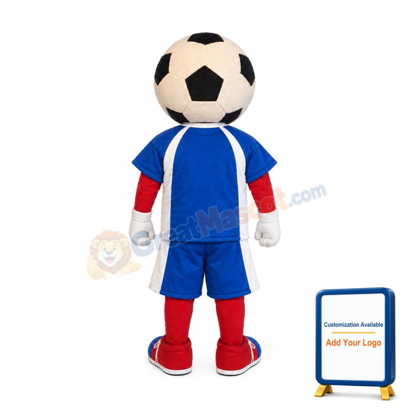 Happy Football Mascot Costume