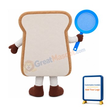 Happy Bread Mascot Costume