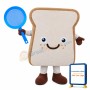 Happy Bread Mascot Costume