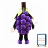 Grape Mascot Costume