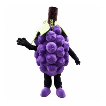 Grape Mascot Costume
