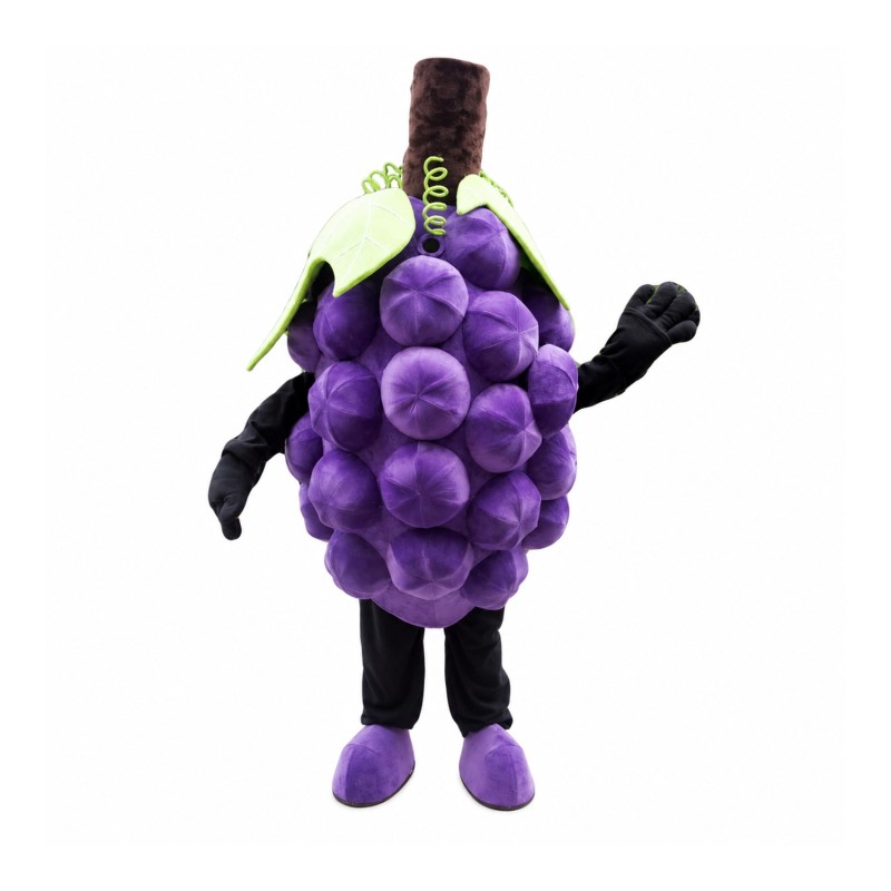 Grape Mascot Costume