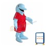 School Dolphin Mascot Costume