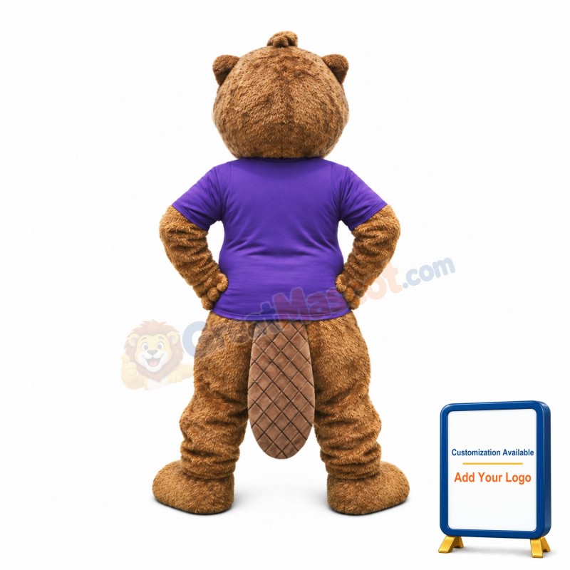 Sport College Beaver Mascot Costume