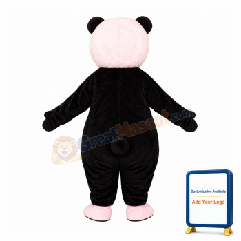 Lovely Pink Panda Mascot Costume