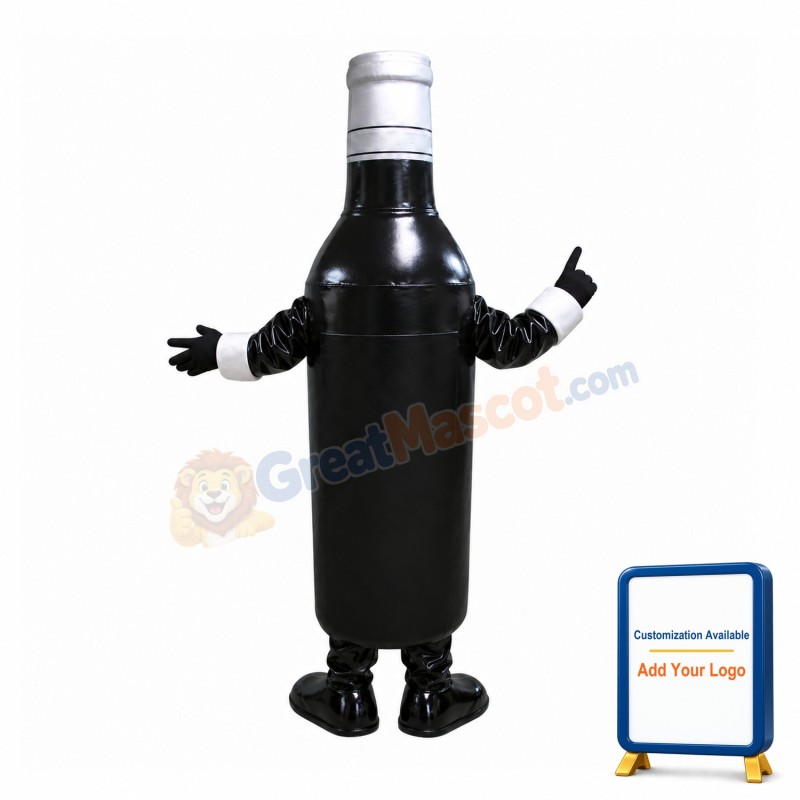 Bottle of Wine Mascot Costume