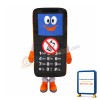 No Phone Calls Mascot Costume