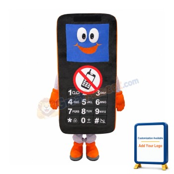 No Phone Calls Mascot Costume