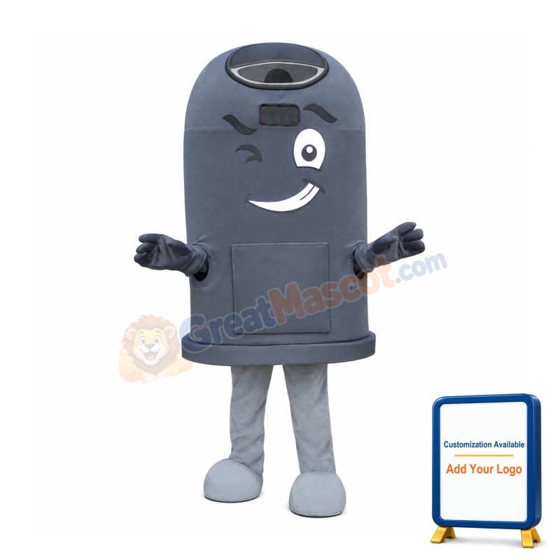 Happy Bin Mascot Costume