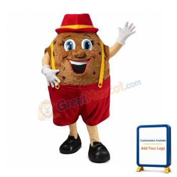 Happy Potato Mascot Costume
