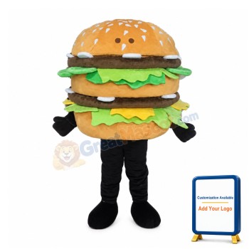 Giant Burger Mascot Costume